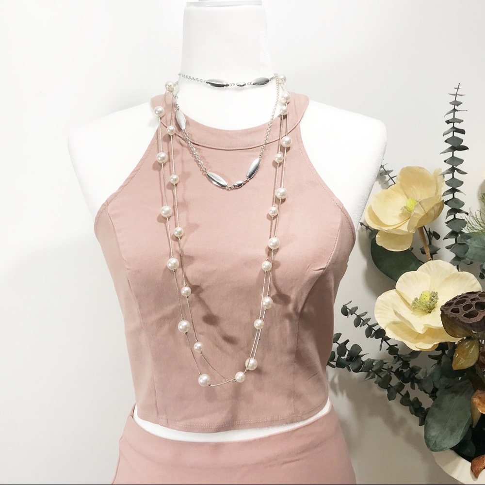 Charlotte Russe women’s top and mini shirt sets S - Picture 3 of 8